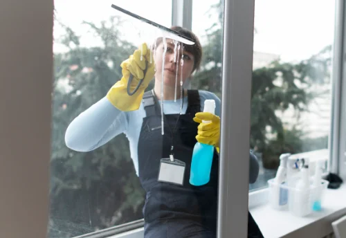 Nettoyage de vitres intérieures et extérieures à Tournai-sur-Dive